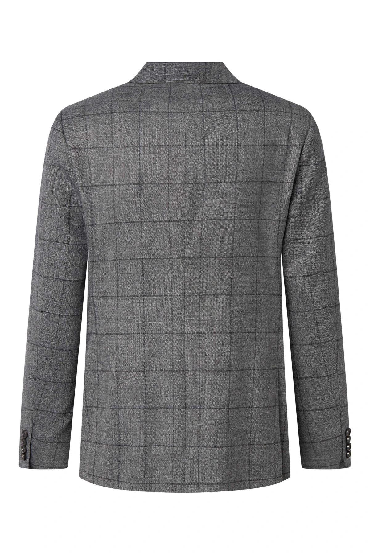 Grey Check Blazer Gallery