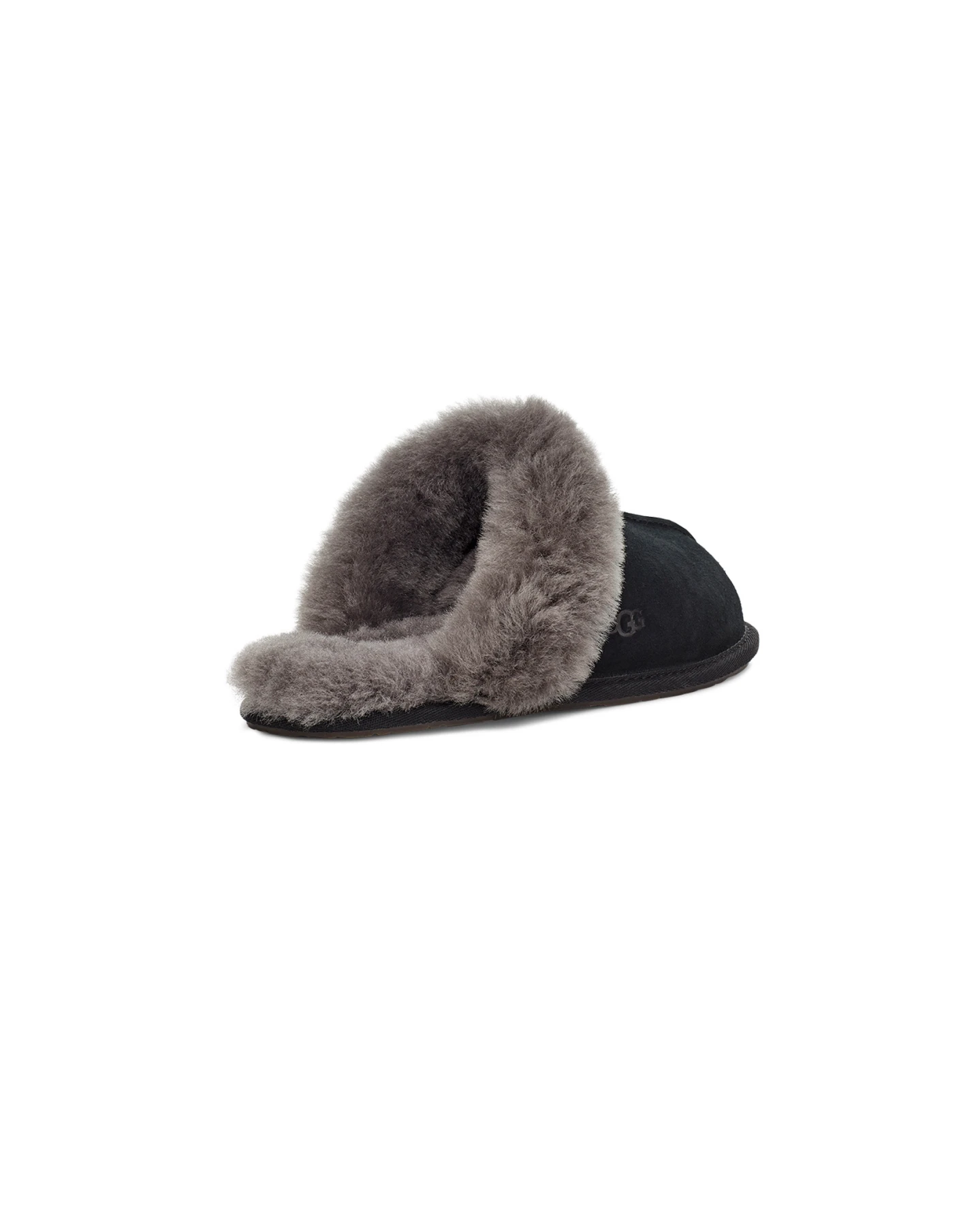 Scuffette Suede Scuff Slipper with Sheepskin Cuff Gallery