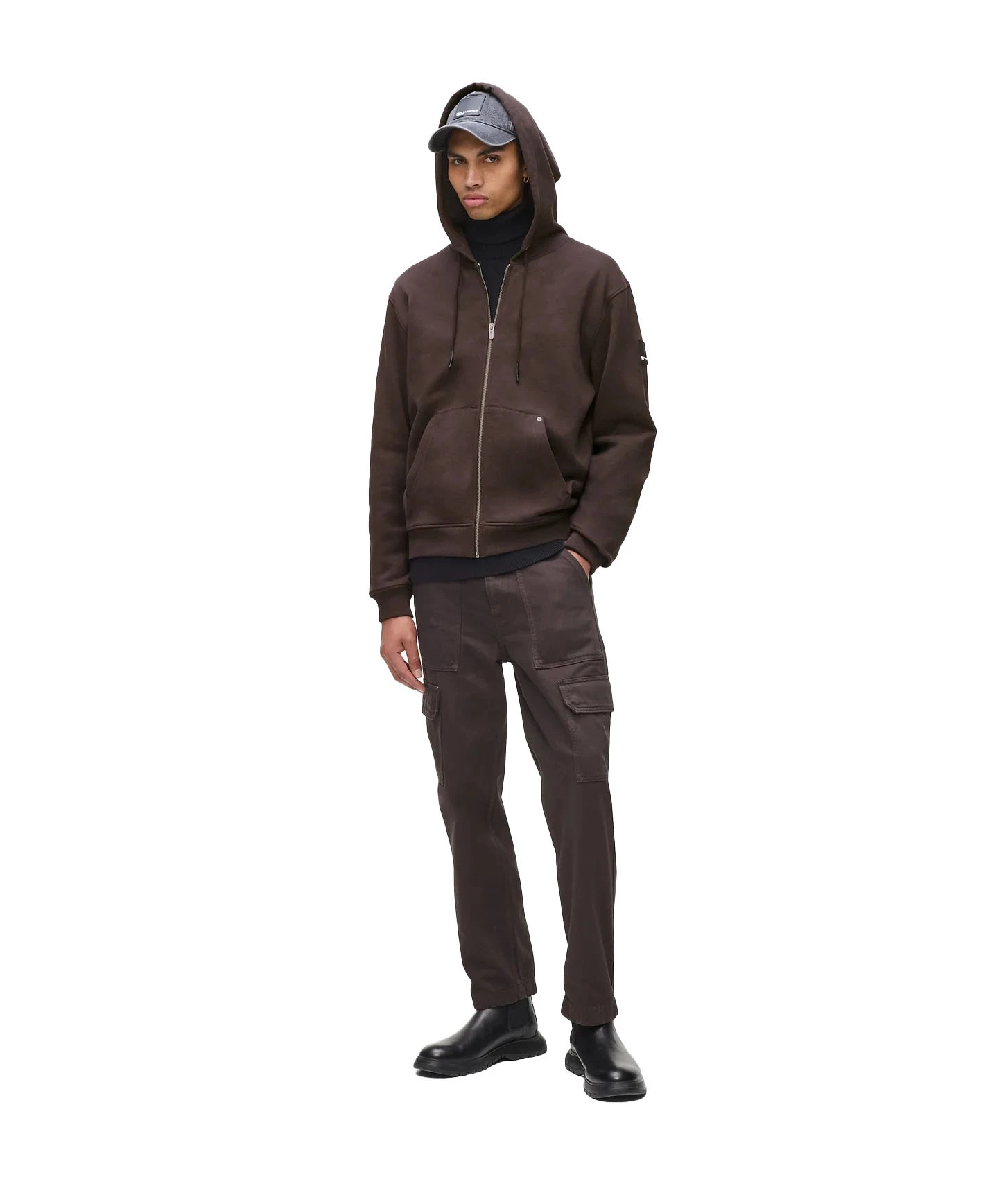Zip-up hoodie With Kangaroo pockets Gallery