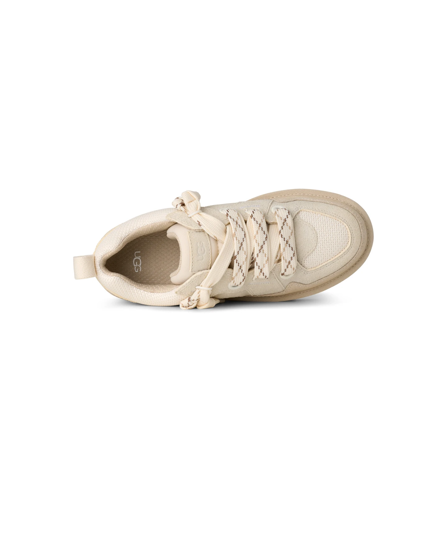Platform Suede Sneaker with Textured Laces Gallery