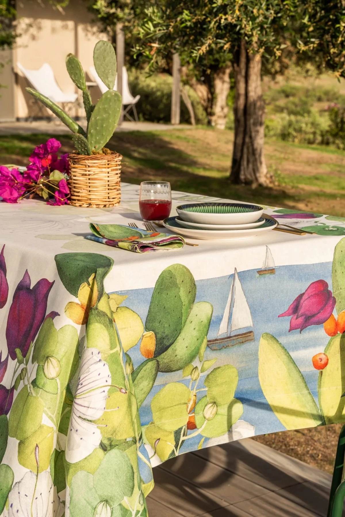 TABLECLOTH 220X220 CM LINEN Gallery