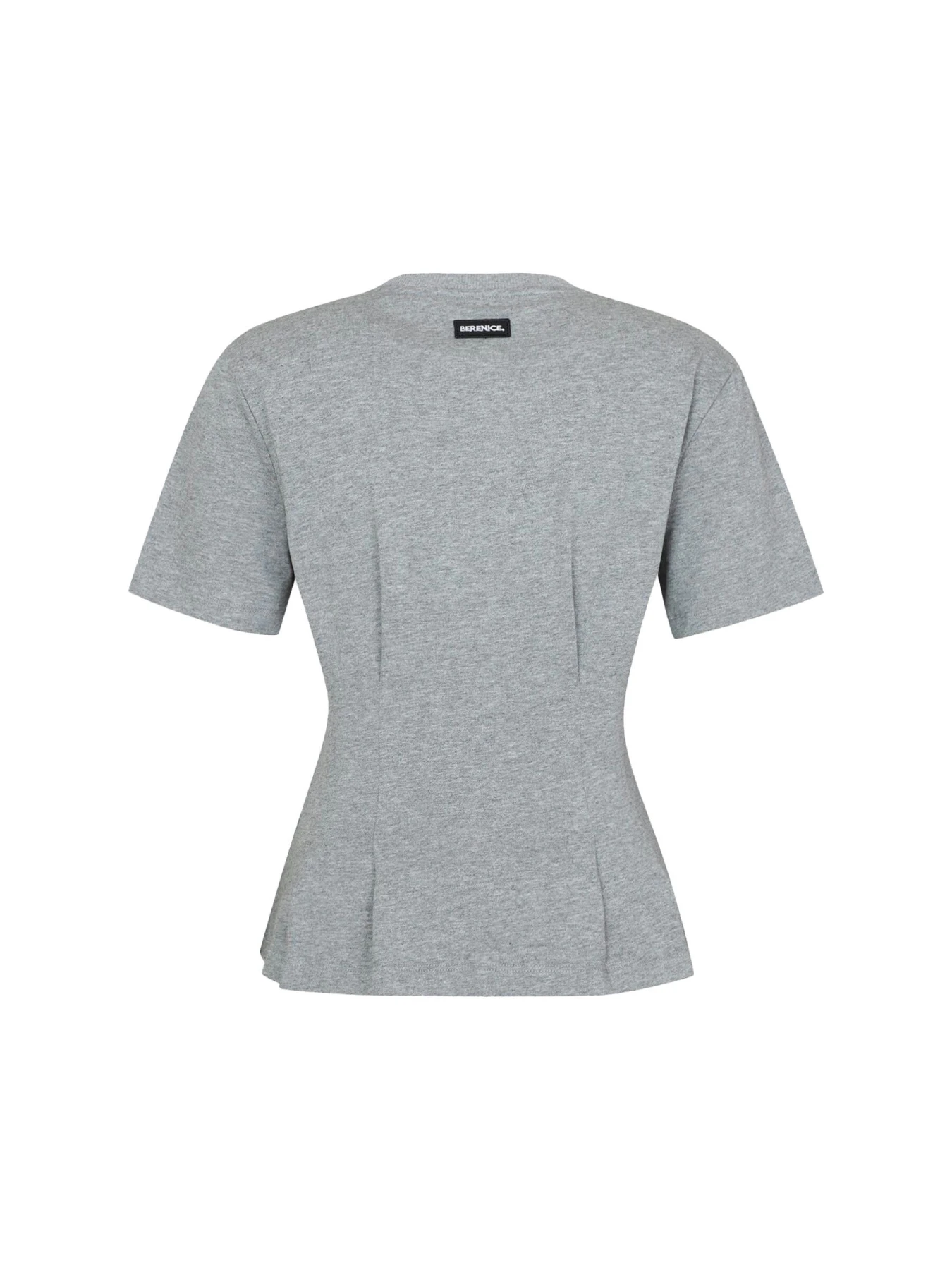 Waist Fitted Short Sleeves Top Gallery