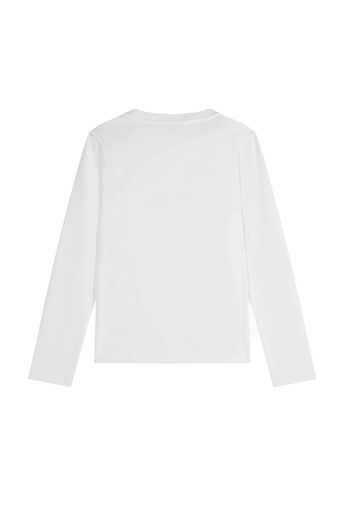 Long-Sleeve T-shirt with Rhinestone Logo Gallery