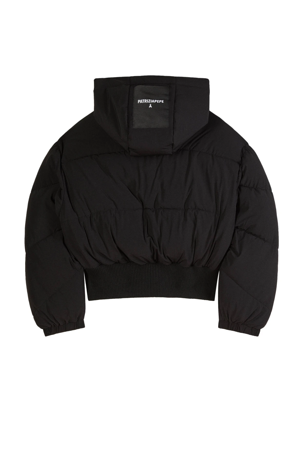 Cropped Puffer Jacket with Hood Gallery