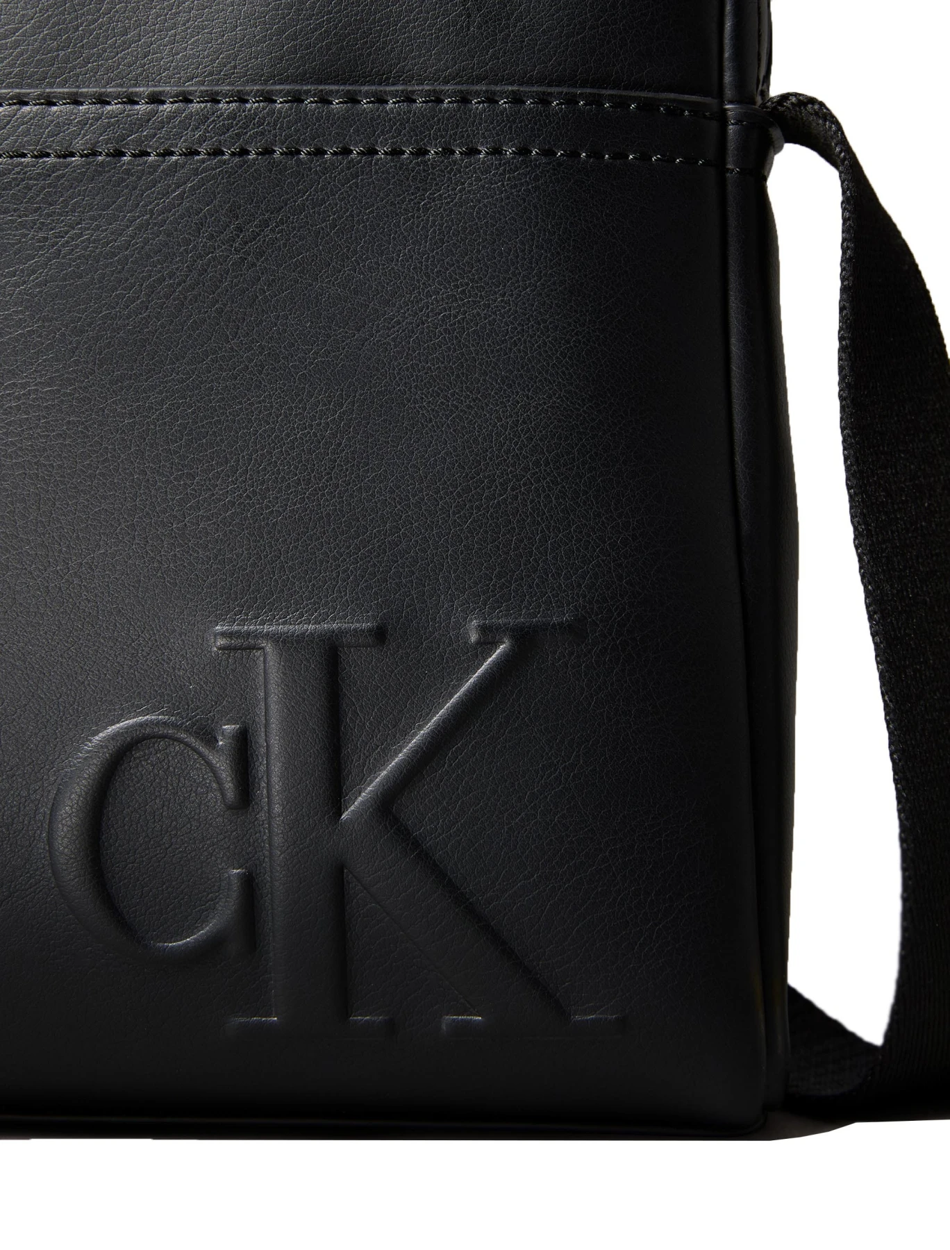 Embossed Monogram Logo Reporter Bag Gallery