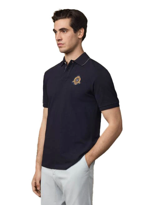 Classic Fit Short Sleeve Crest Logo Polo Gallery
