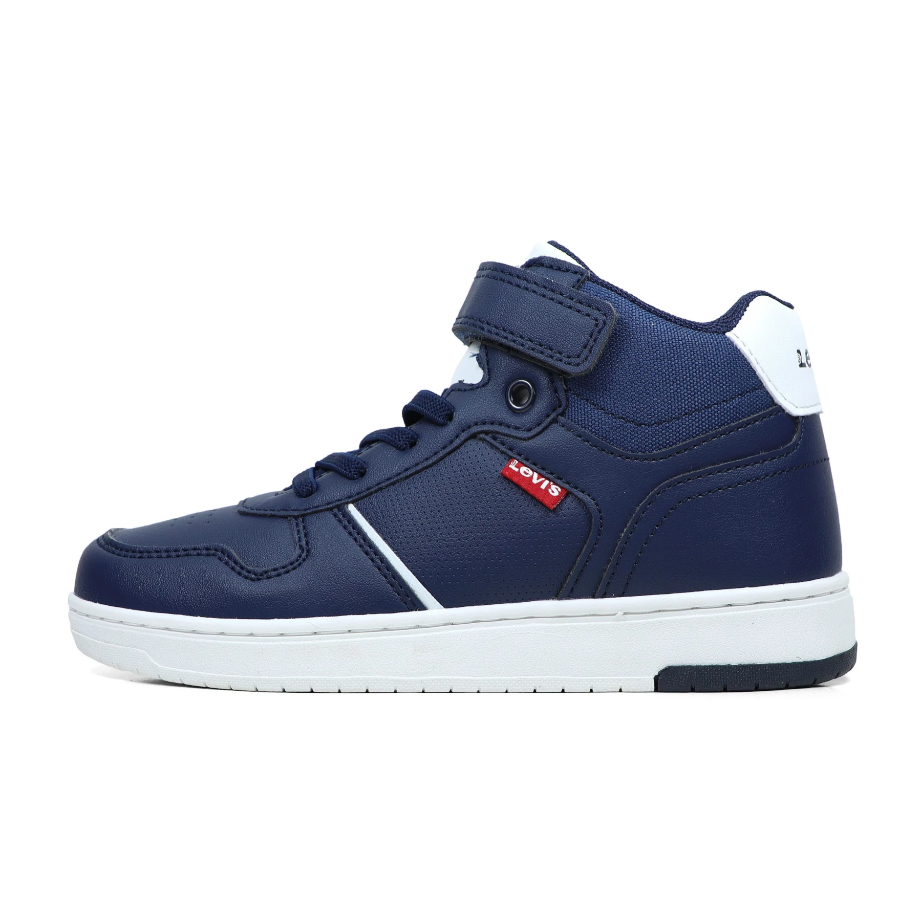 High-Top Sneaker with Hook-and-Loop Strap - Junior Gallery