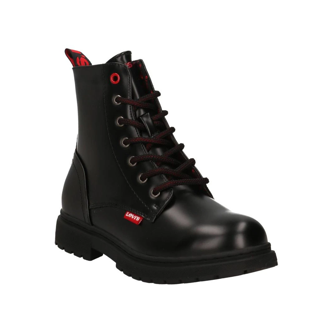 Classic Combat Boot with Logo Detail 36-39 Gallery