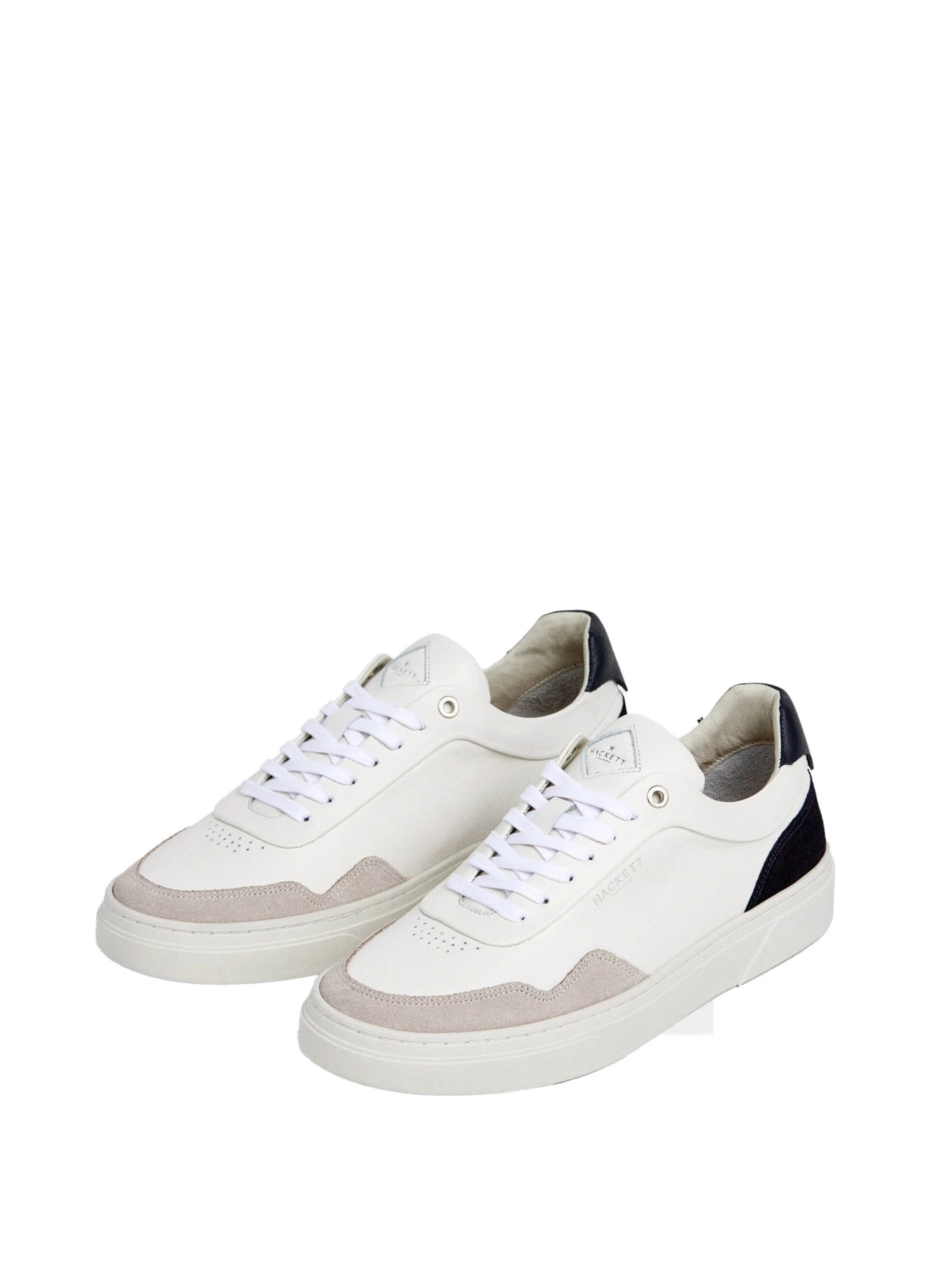 Hackney Delta Leather and Suede Trainer Gallery