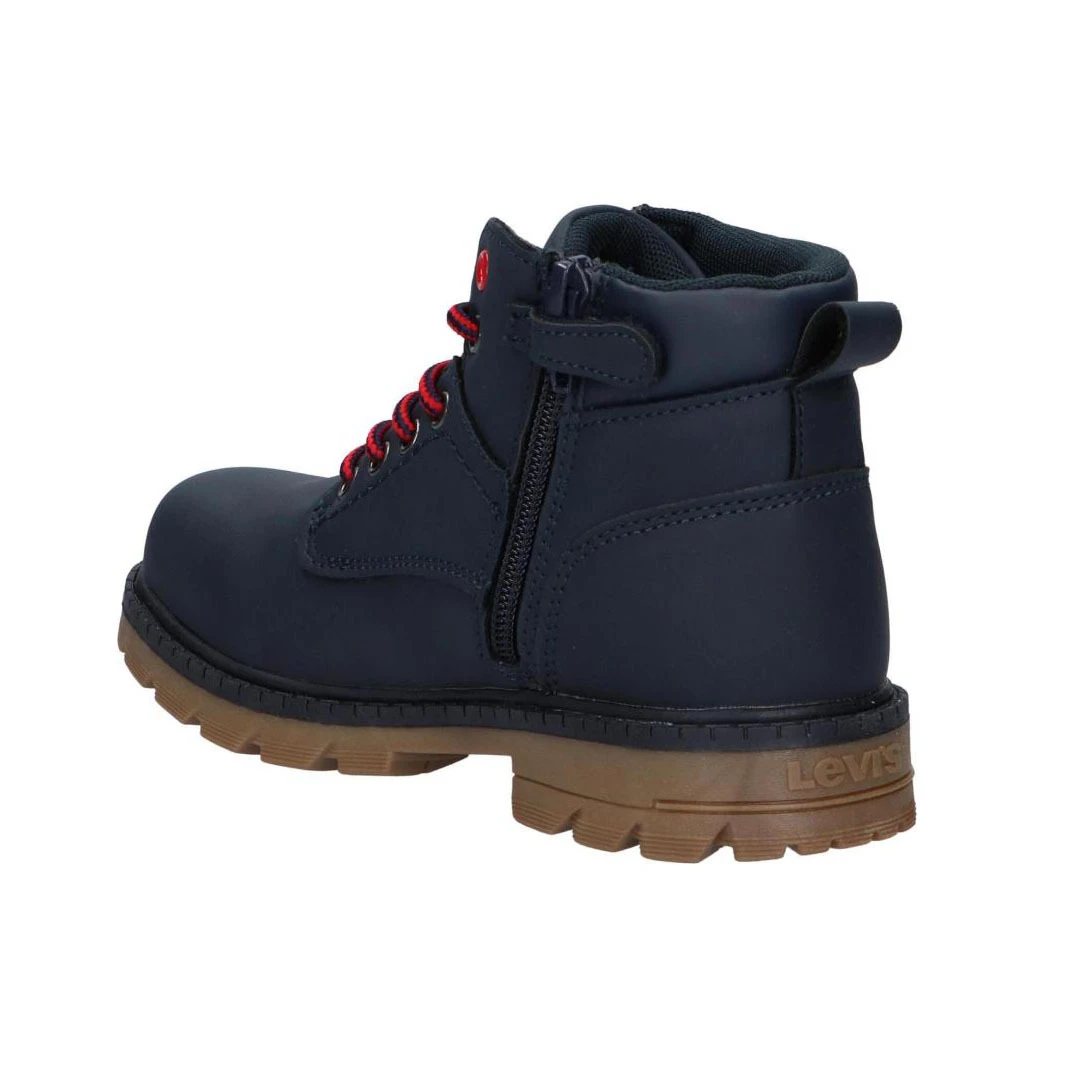 Work-Style Lace-Up Boots 30-35 Gallery