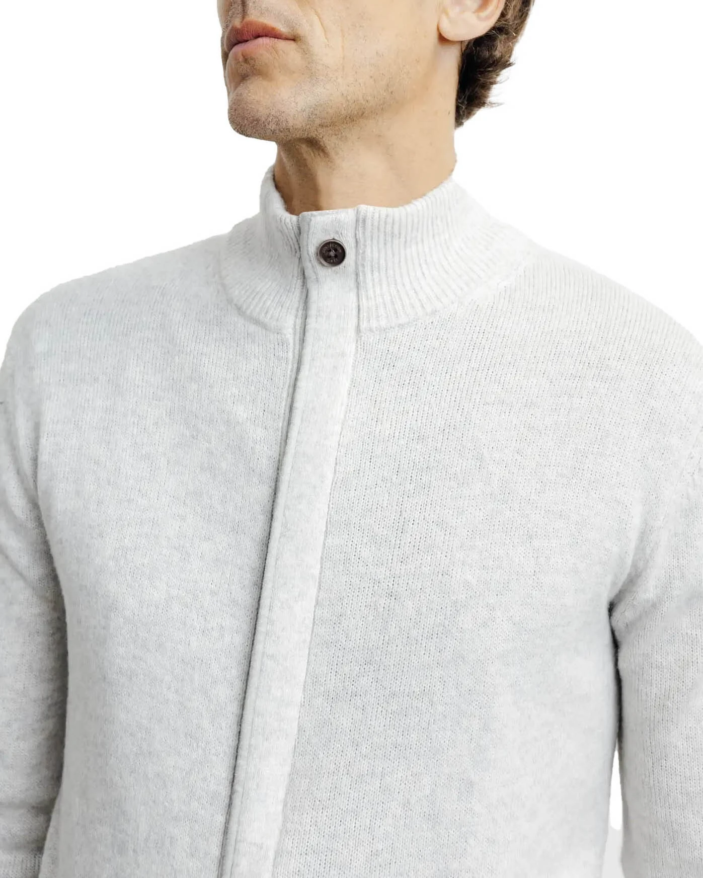 Stand-up Collar Zip-up Jacket Gallery