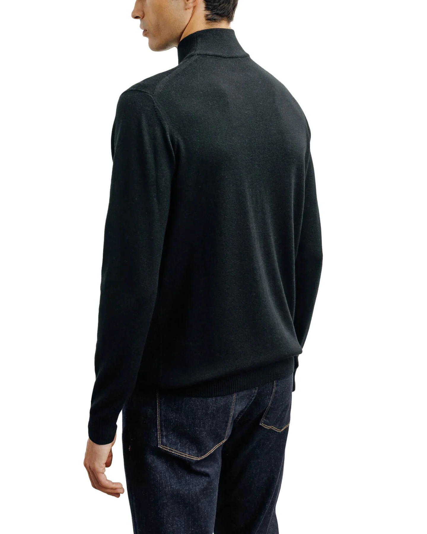 Merino Wool High-ncek Sweater Gallery