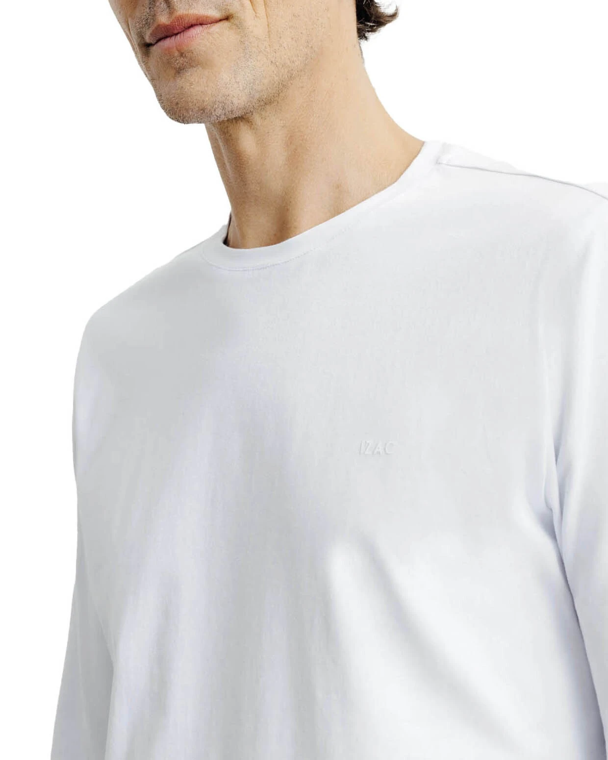 Long Sleeved Crew Neck T-shirt Gallery