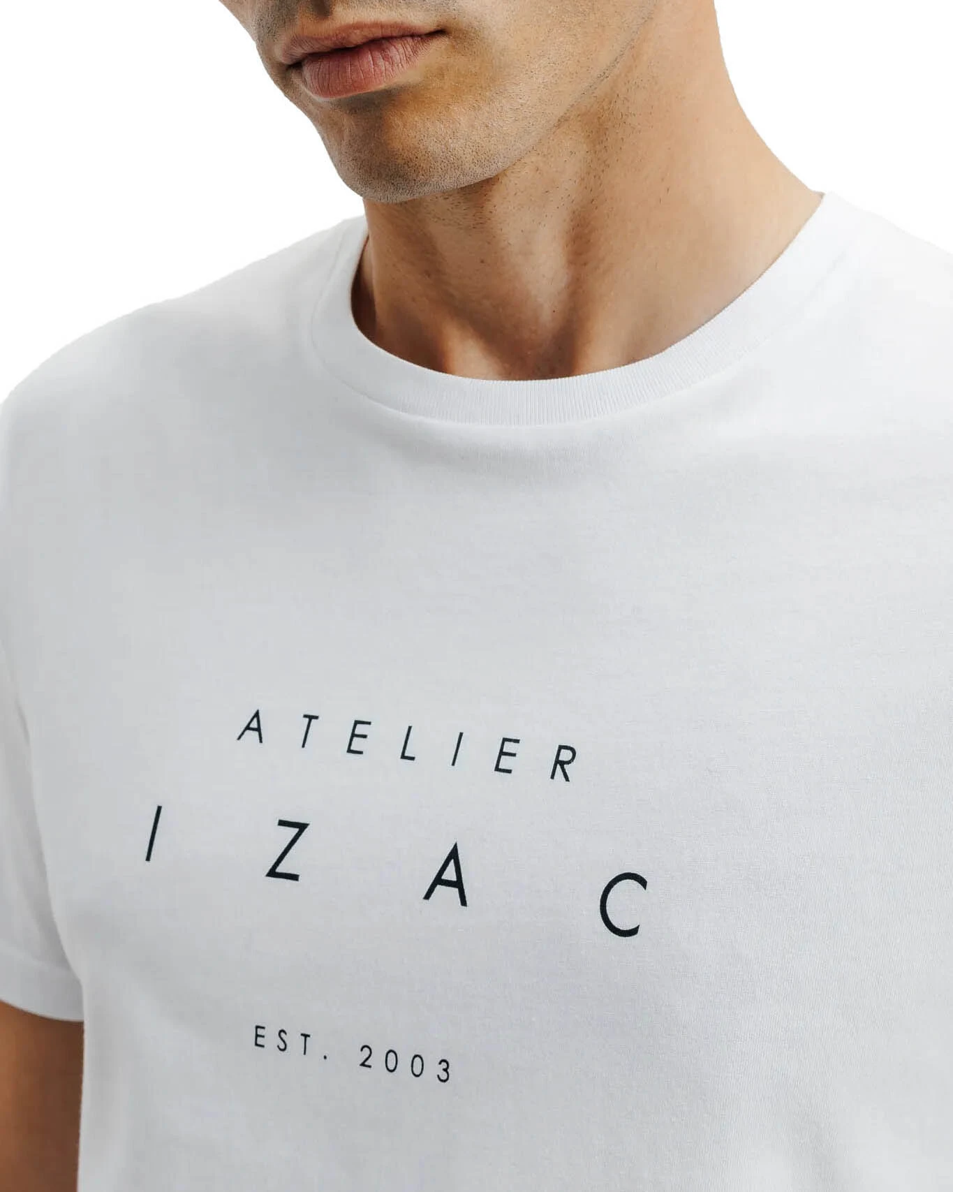 Logo Print Cotton Short Sleeve T-shirt Gallery