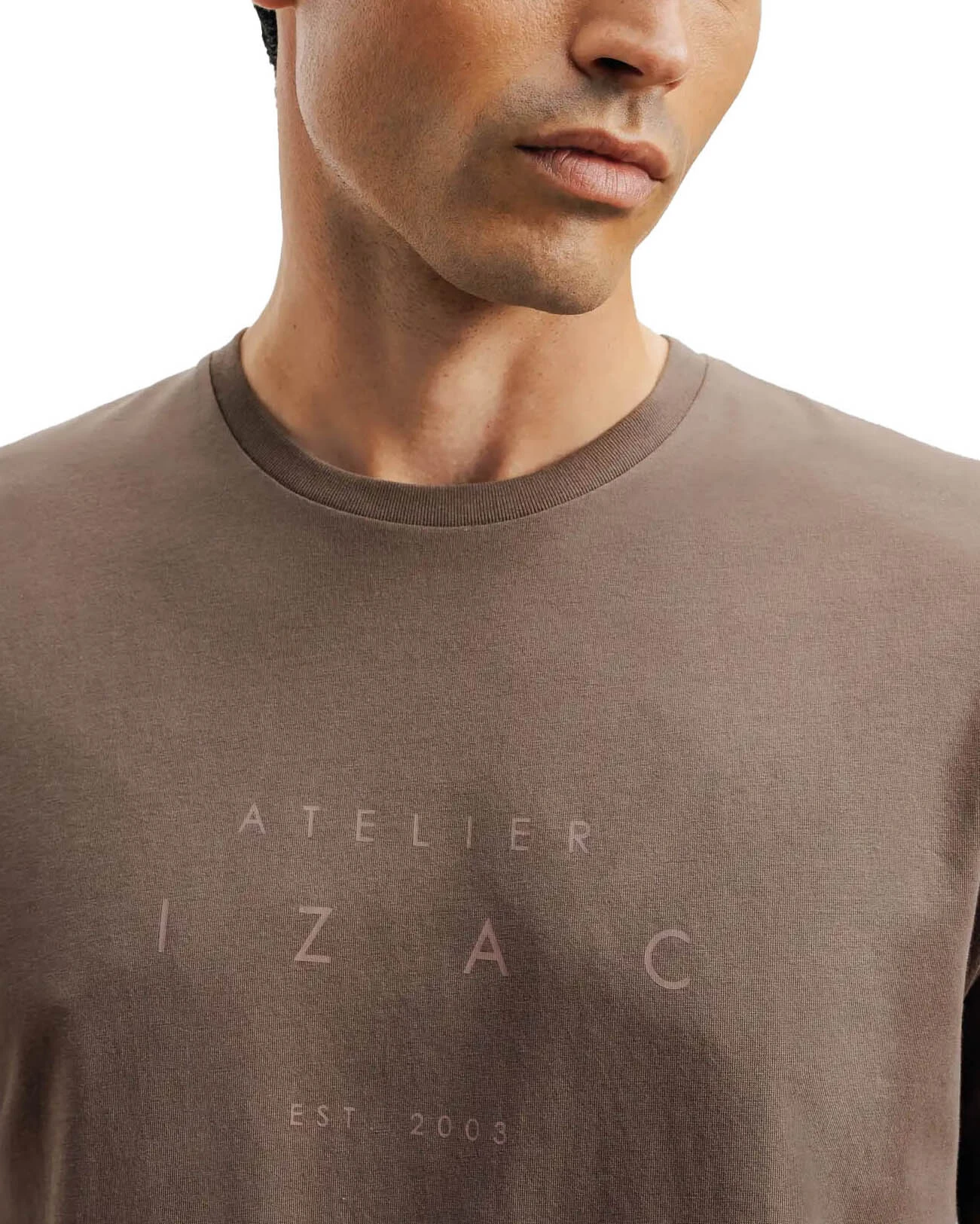 Logo Print Cotton Short Sleeve T-shirt Gallery