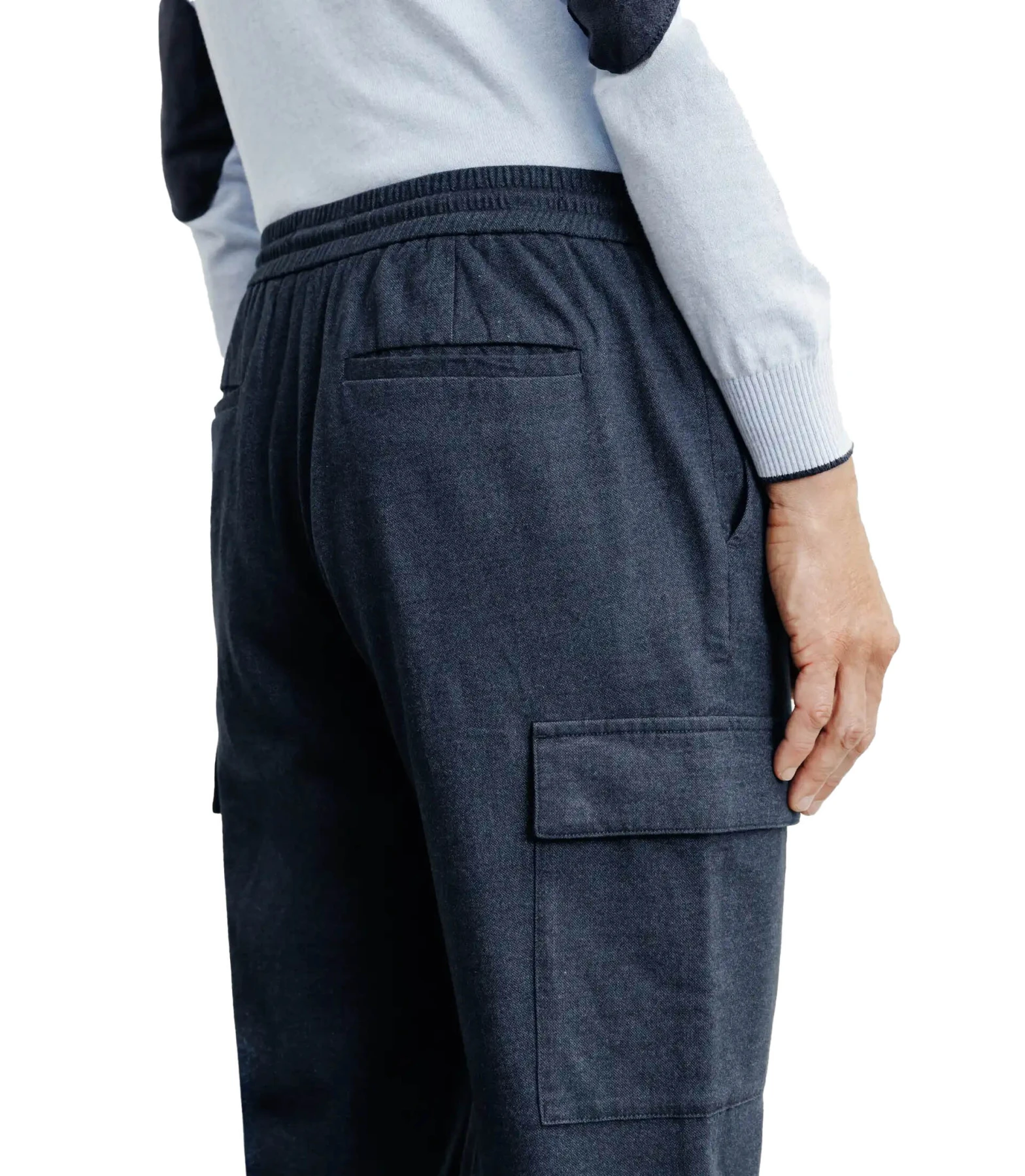 Elasticated Waistband Cargo Pants Gallery
