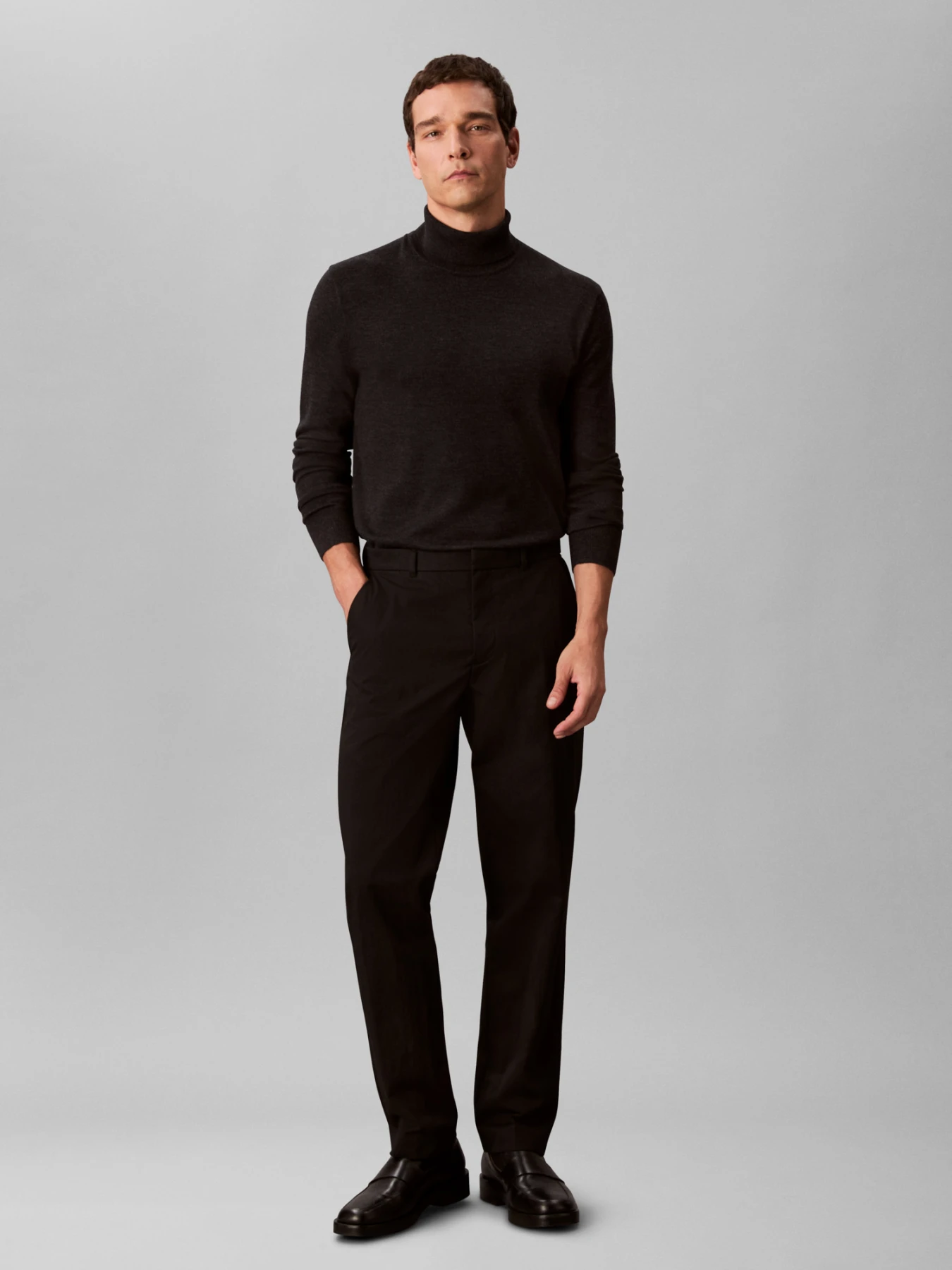 Straight Fit Chino Trousers Gallery