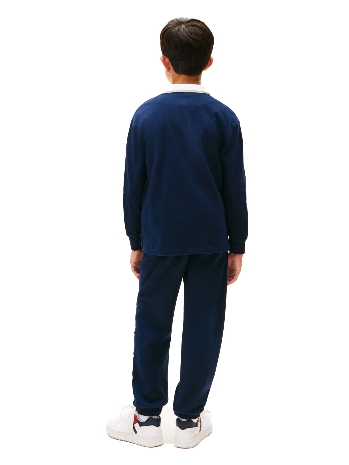 TH Crest Long Sleeve Polo Shirt Gallery