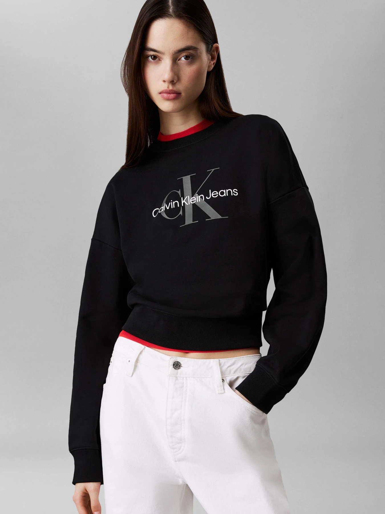 Relaxed Monogram Sweatshirt Gallery