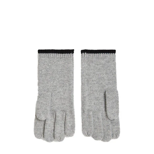 Knit Gloves with Contrast Cuff Gallery