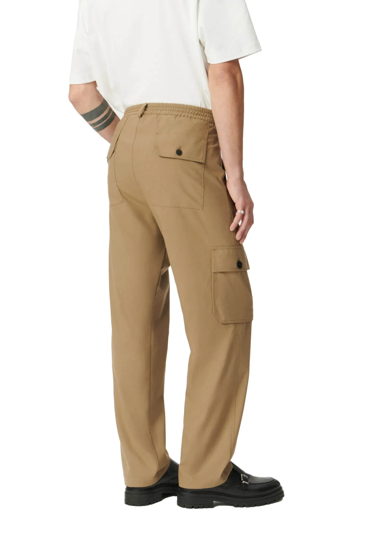 Deconstructed Straight Cargo Trousers Gallery