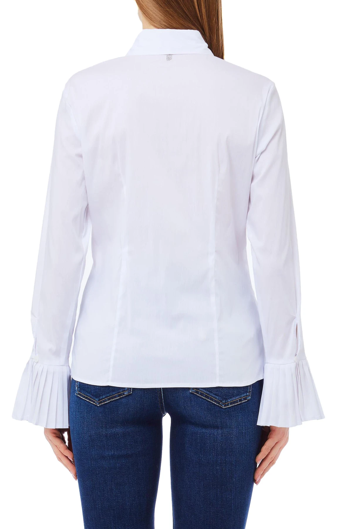 Long Sleeved Shirt With Pleated Details Gallery