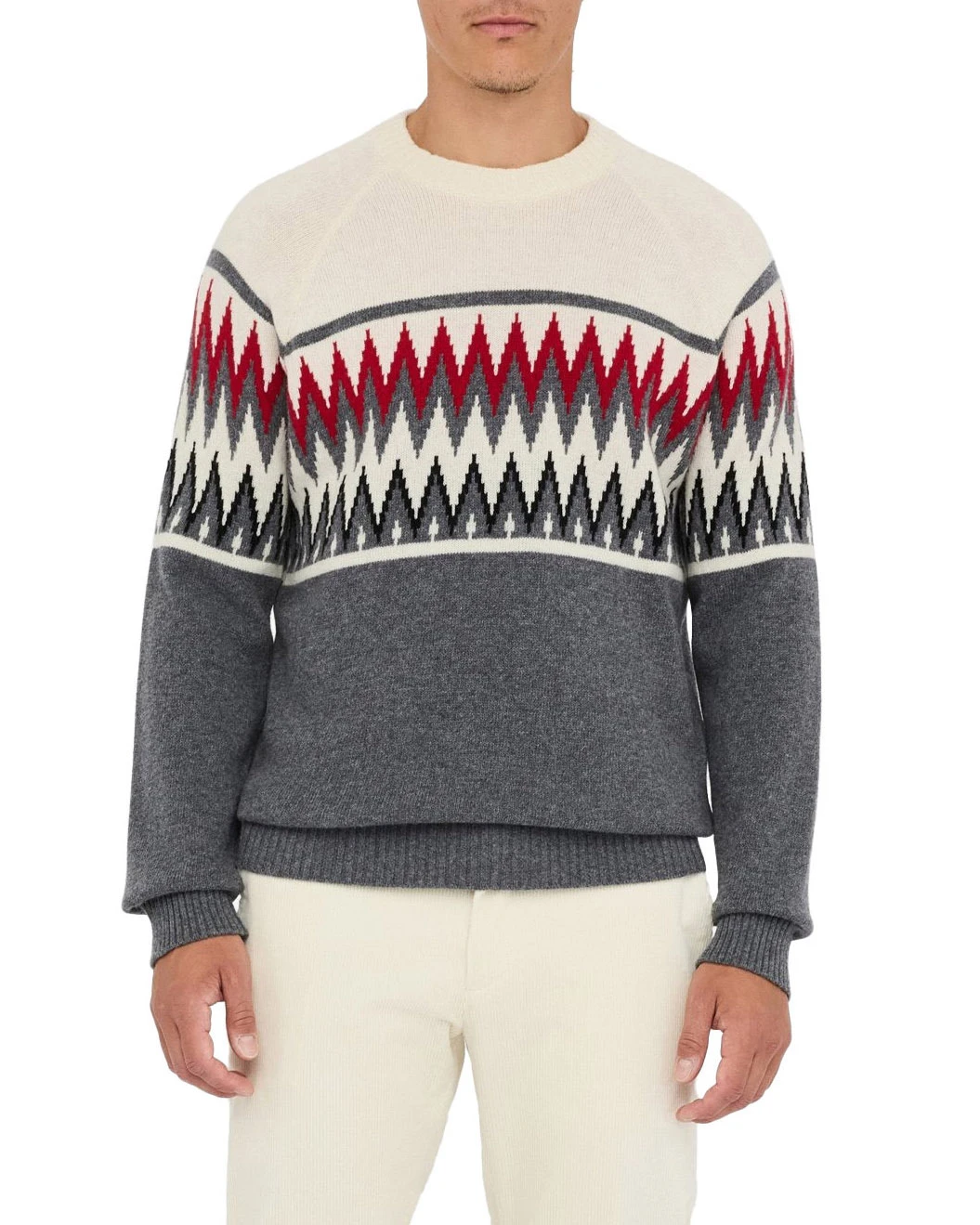 Jacquard Wool Sweater Gallery