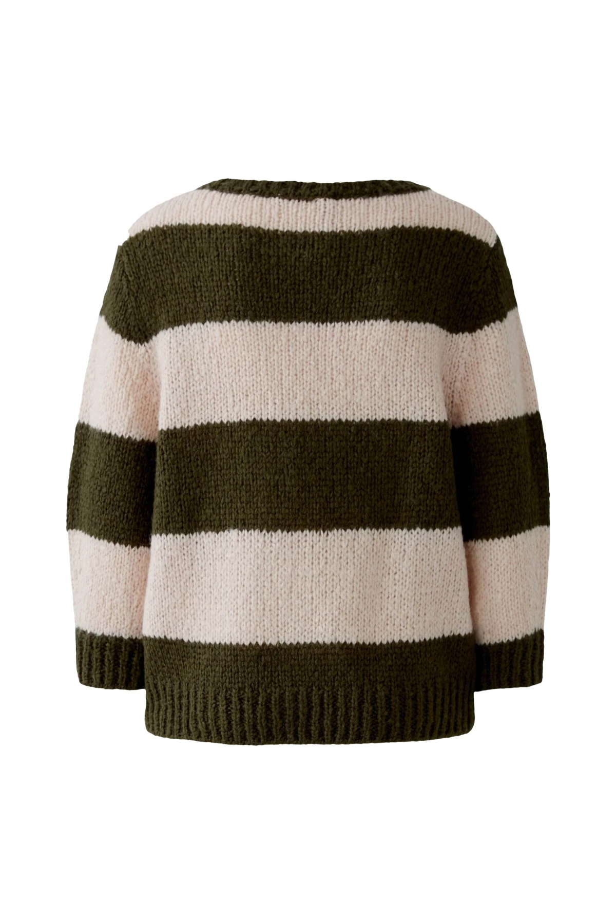 Striped Crew Neck Wool & Mohair Sweater Gallery
