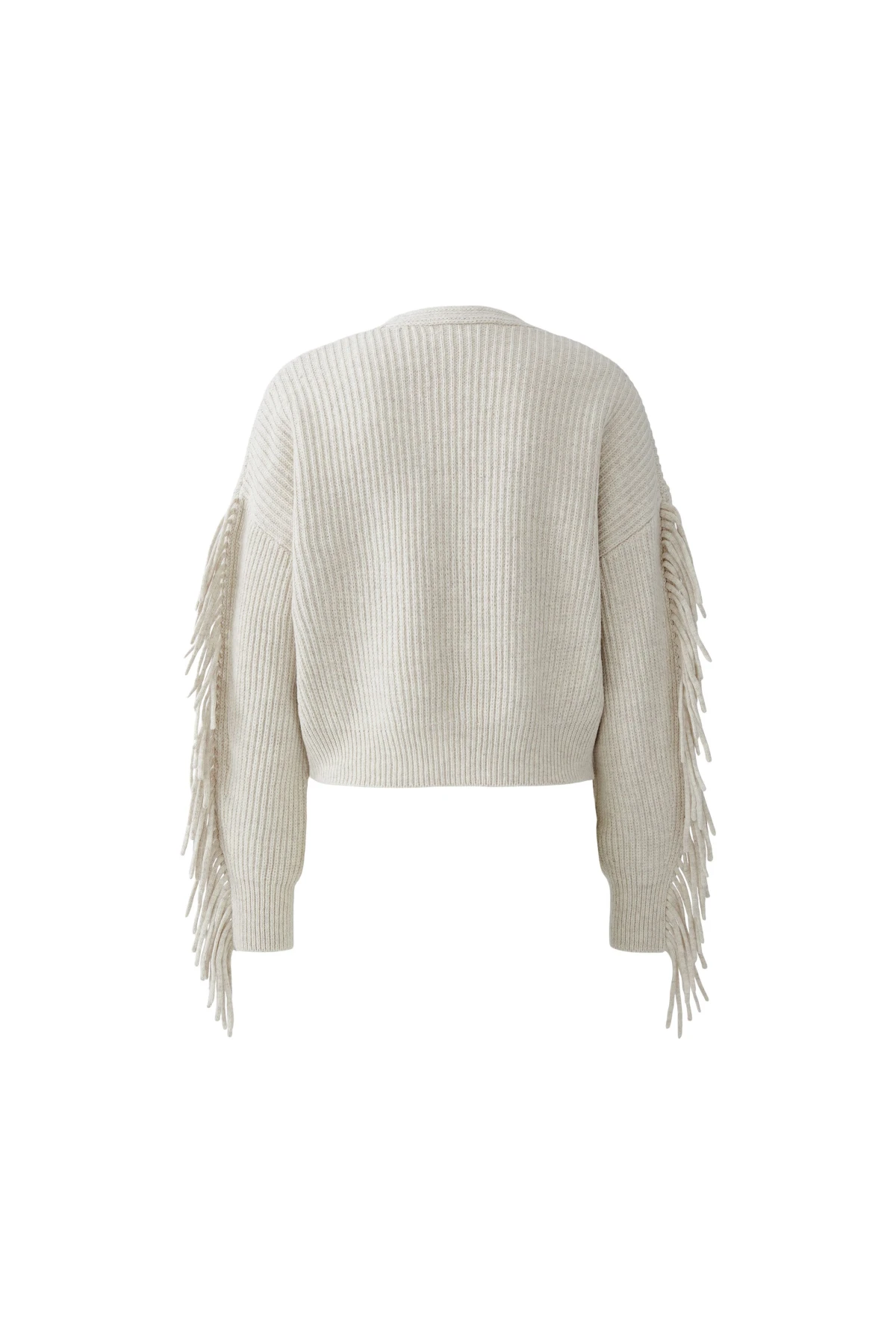 Chunky Knit Fringe Cardigan Gallery