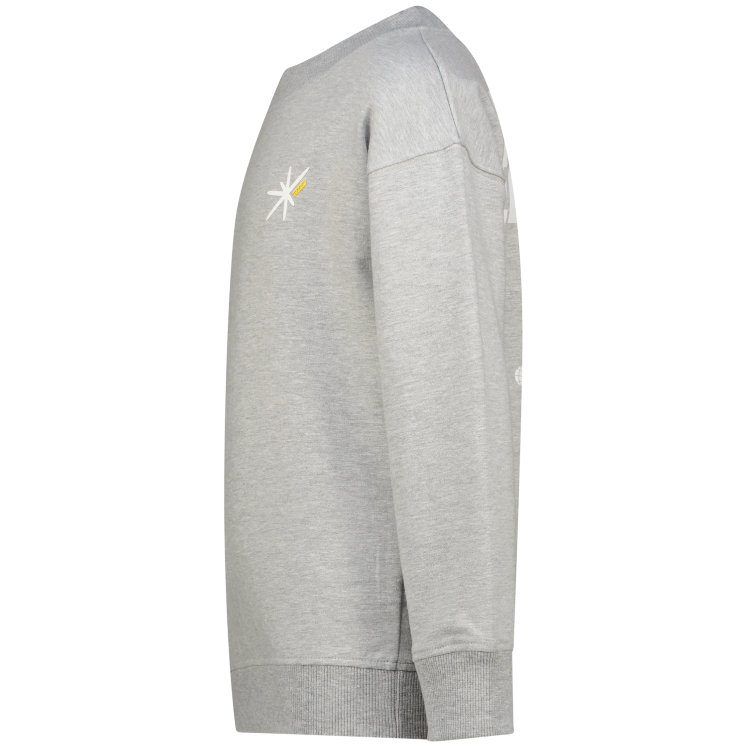 Crewneck Sweatshirt with Small Chest Graphic Gallery