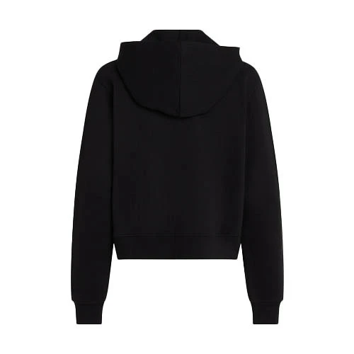 Full-Zip Hoodie with Watercolor Print Gallery