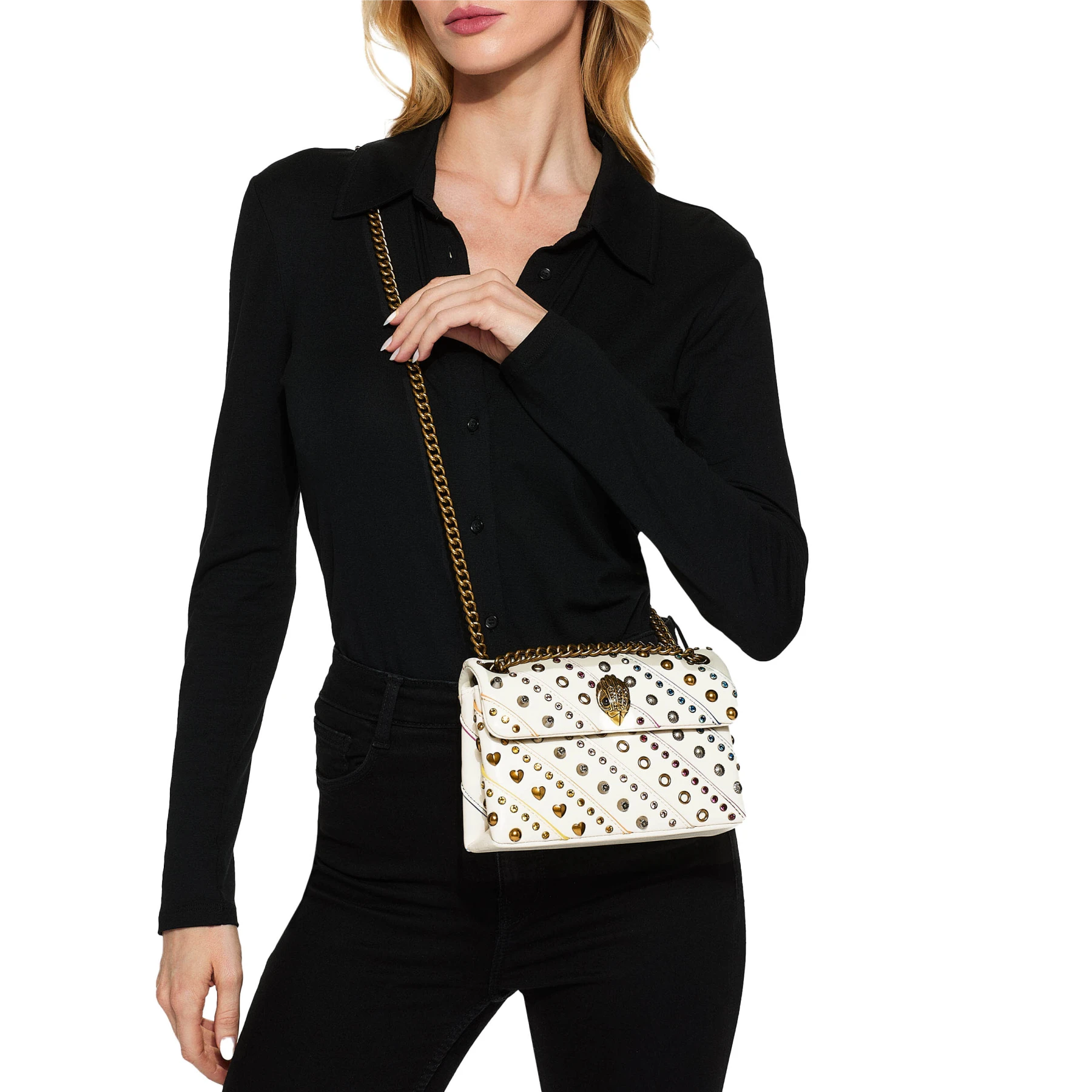 Studded Leather KensingtonCrossbody Bag Gallery