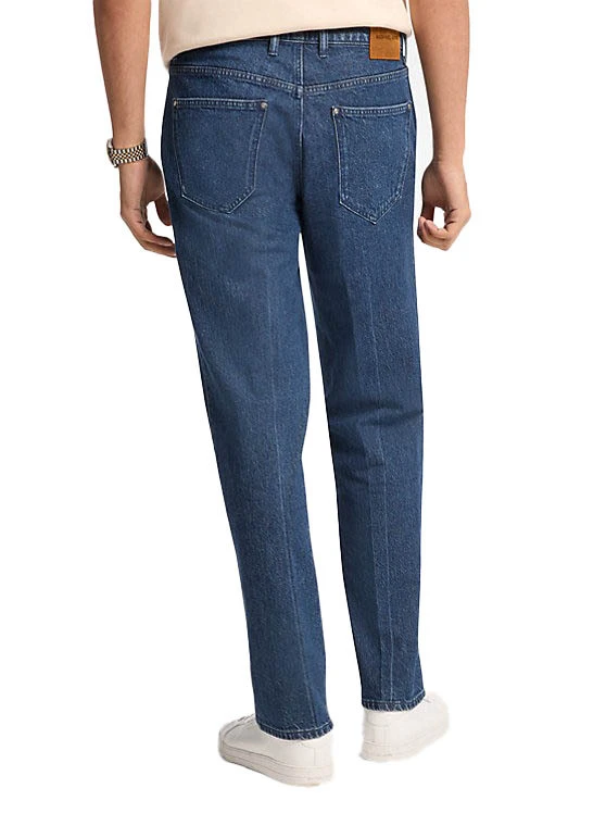 Finn Straight-Fit Stretch Denim Jeans Gallery