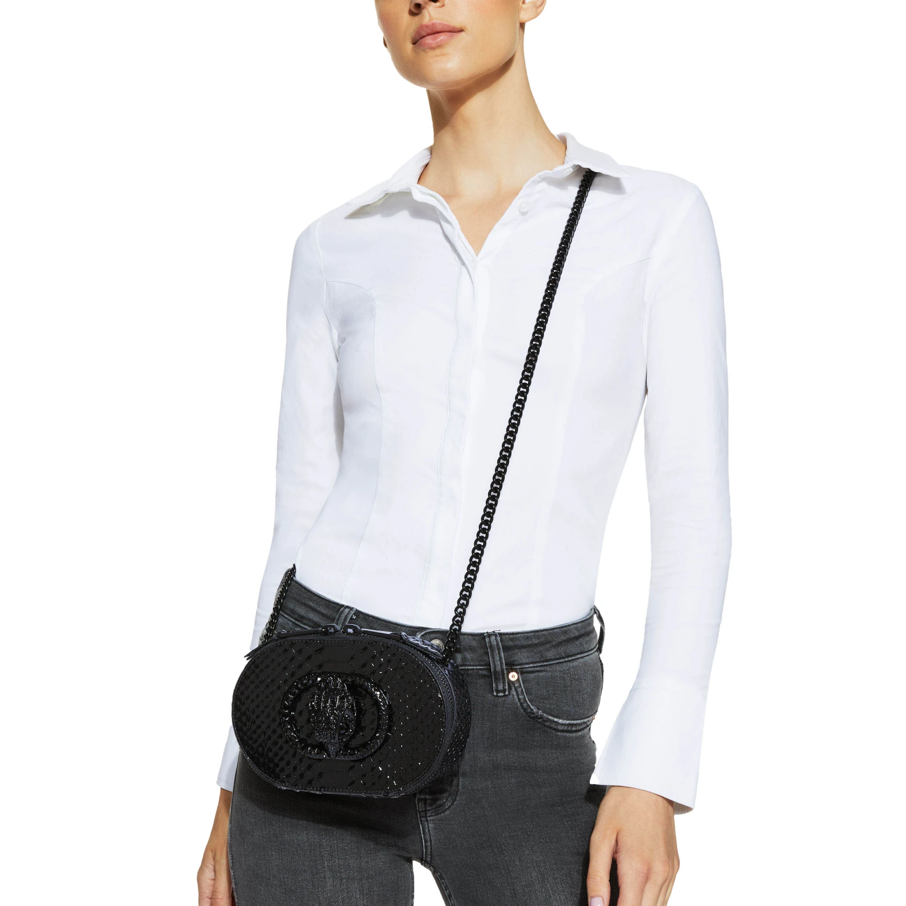 Chelsea Snakeskin Leather Camera Bag Gallery