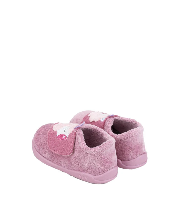 Plush Unicorn Slippers with Strap Gallery
