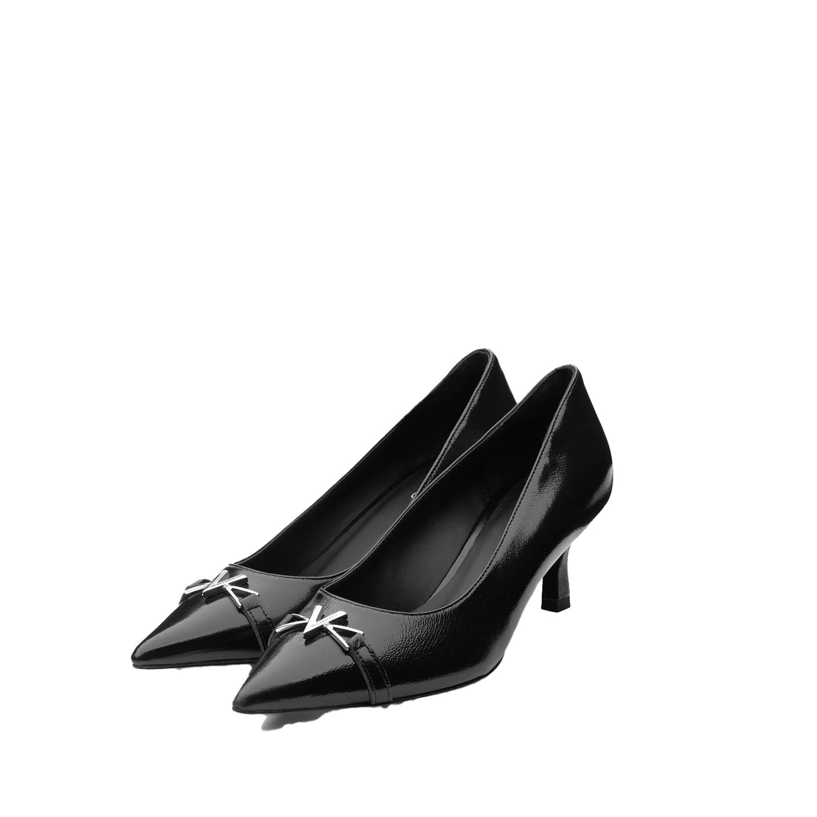 Patent Leather Kitten Heel Pumps Gallery