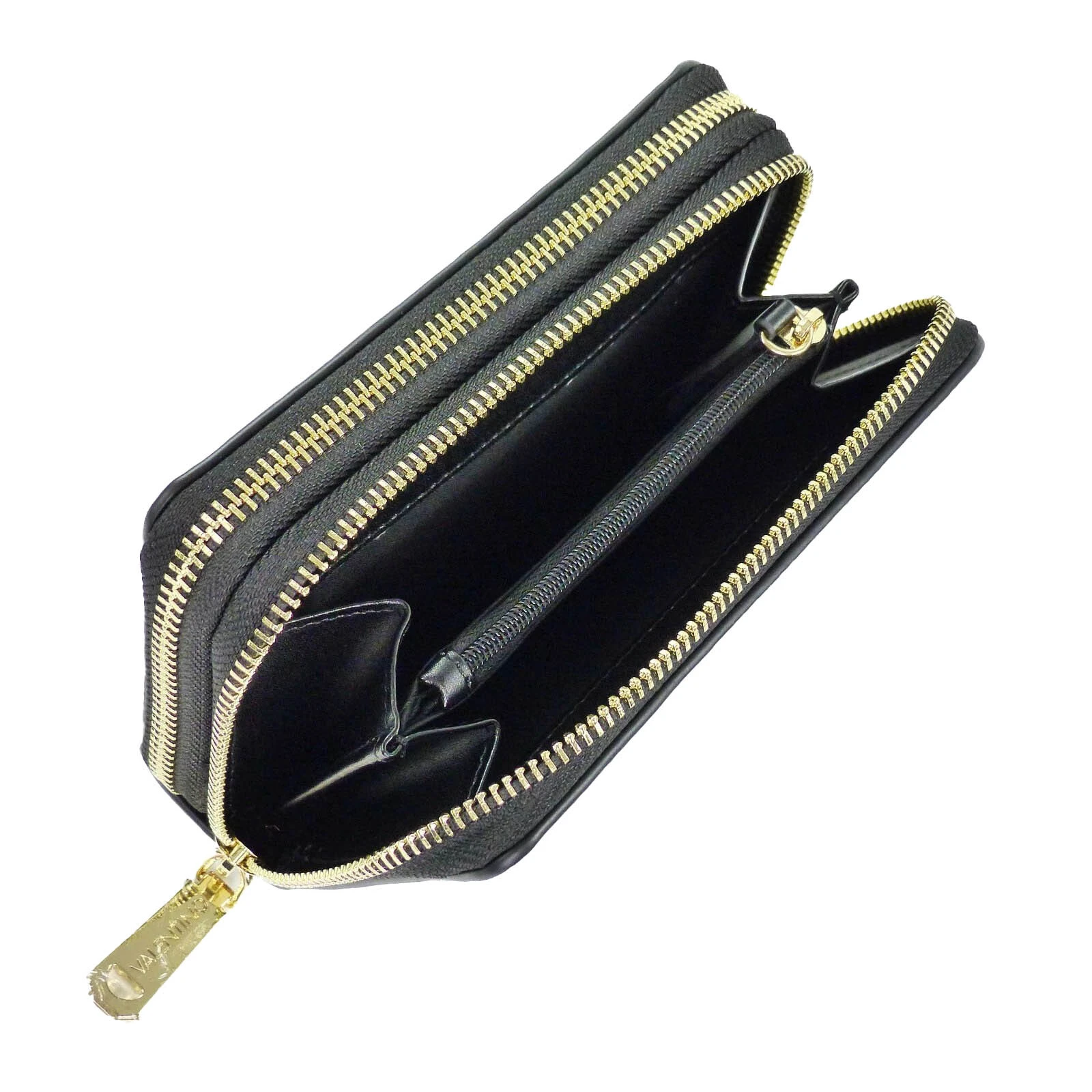 Pebbled Leather Zip Around Wallet Gallery