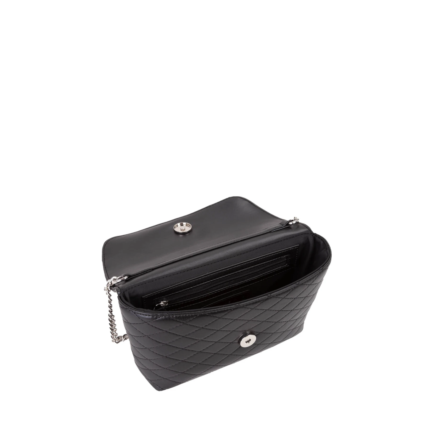 Quilted Leather Flap Crossbody Bag Gallery