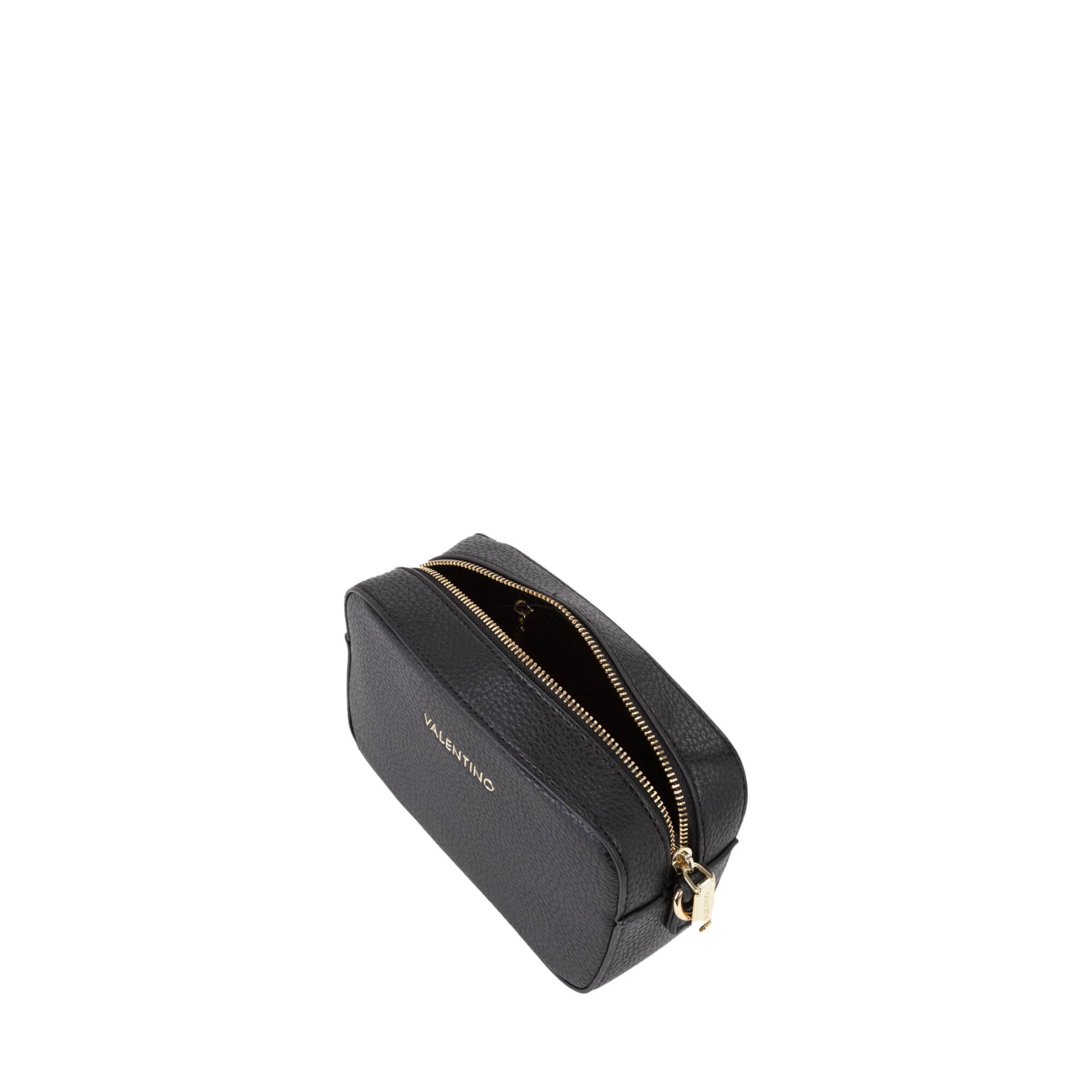 Leather Camera Bag with Wide Logo Strap Gallery