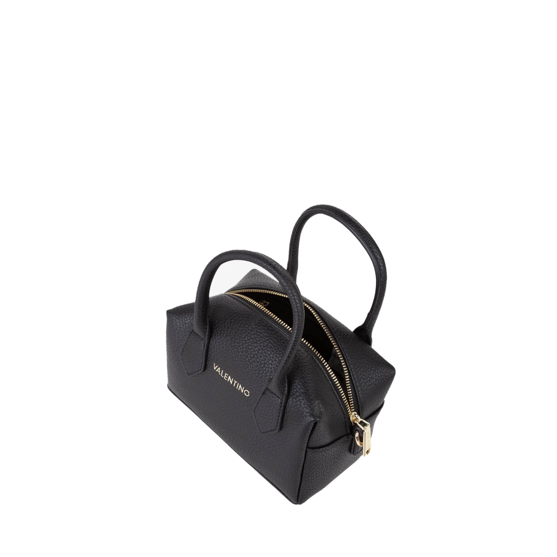 Small Leather HandBag with Logo Strap Gallery