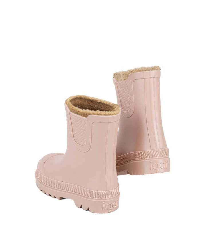 Faux Fur-Lined Chelsea Rain Boots Gallery