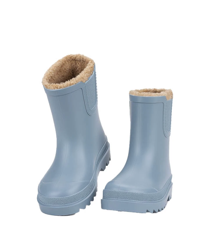 Faux Fur-Lined Chelsea Rain Boots Gallery