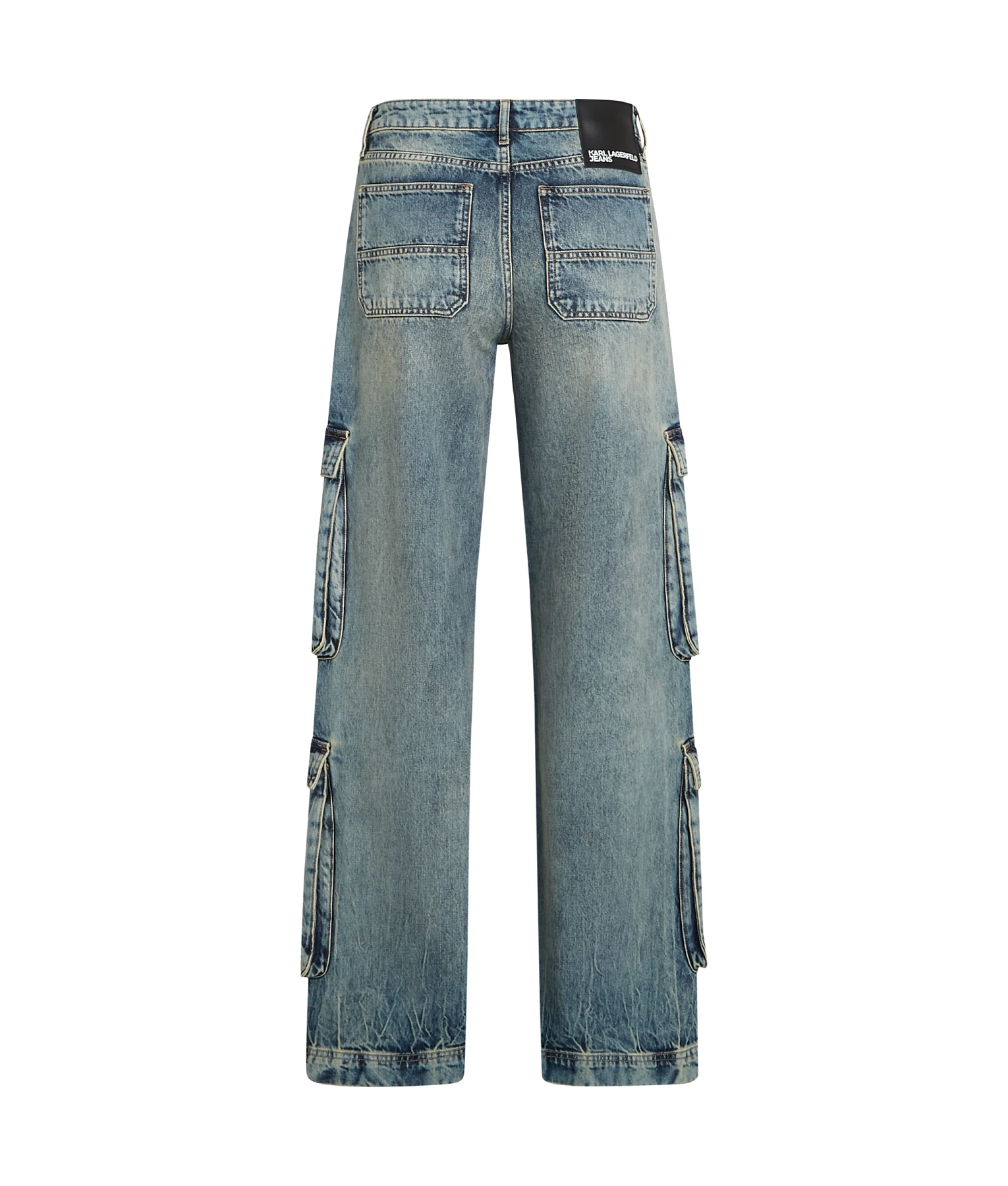 Wide Leg Cargo Jeans Gallery