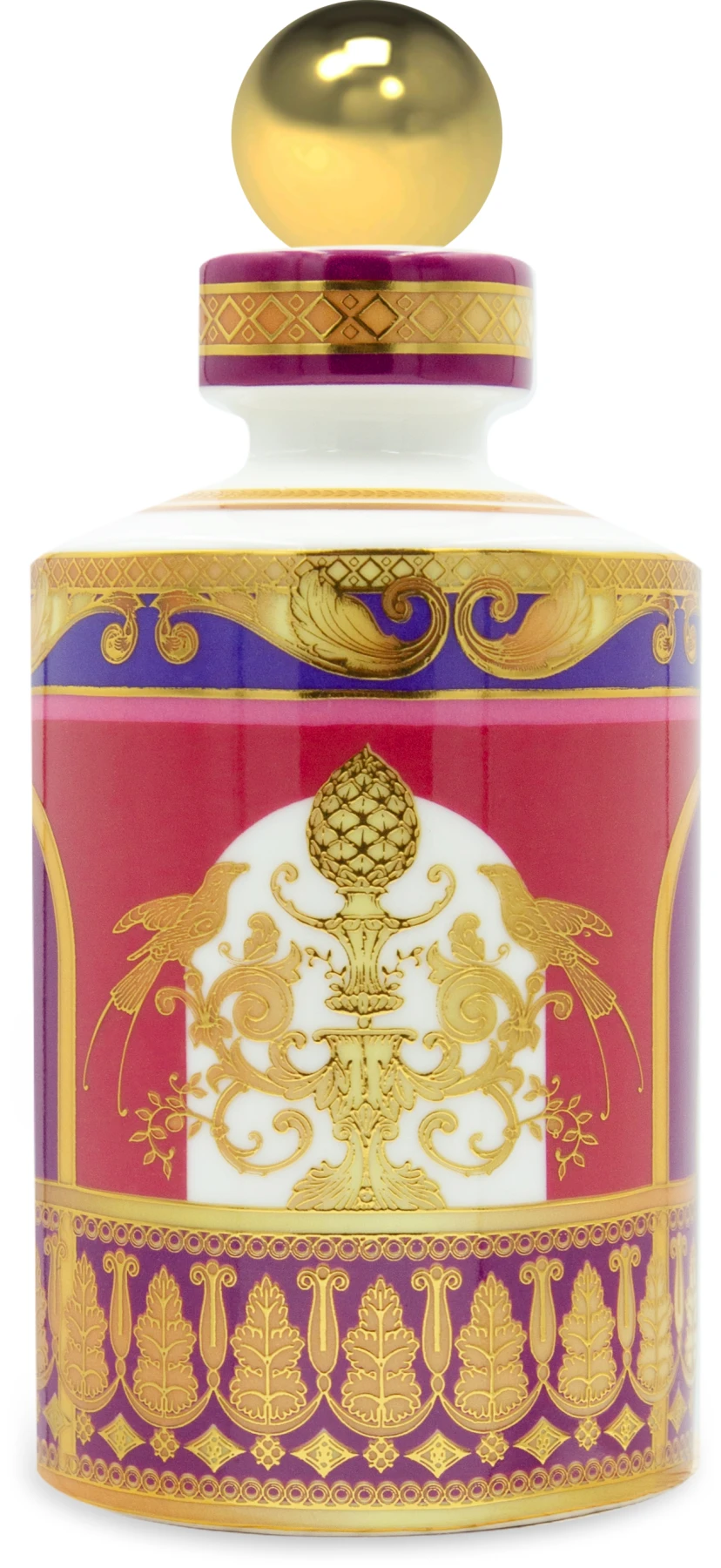 BOTTLE WITH SPHERE MIDI MINERVA FUCHSIA - D7XH15.5 CM, 350 ML Gallery