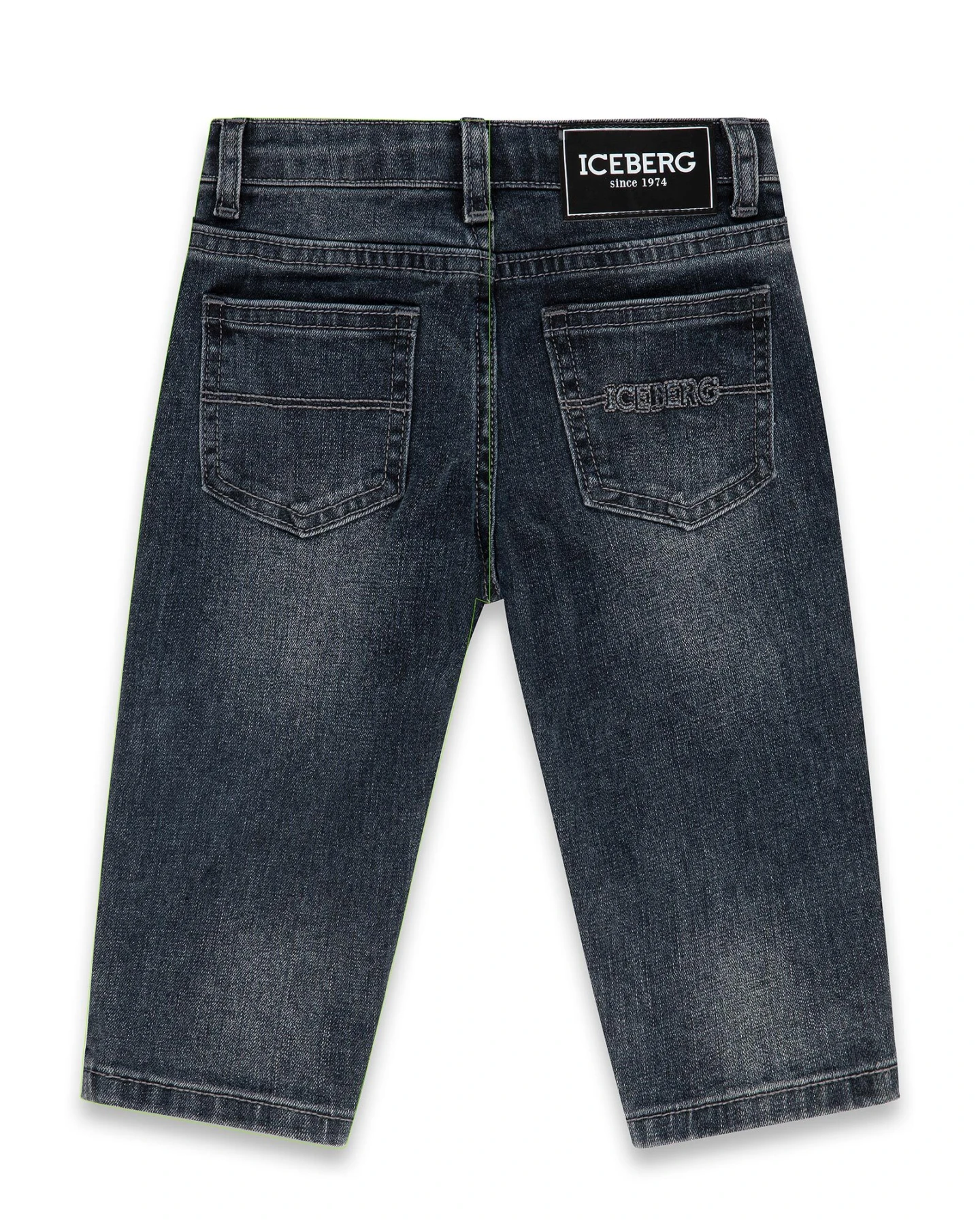 Dark Wash Distressed Denim Jeans Gallery