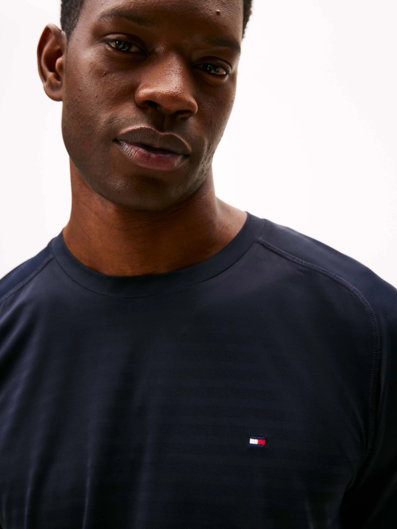 Performance Anti-Wrinkle Jacquard T-Shirt Gallery