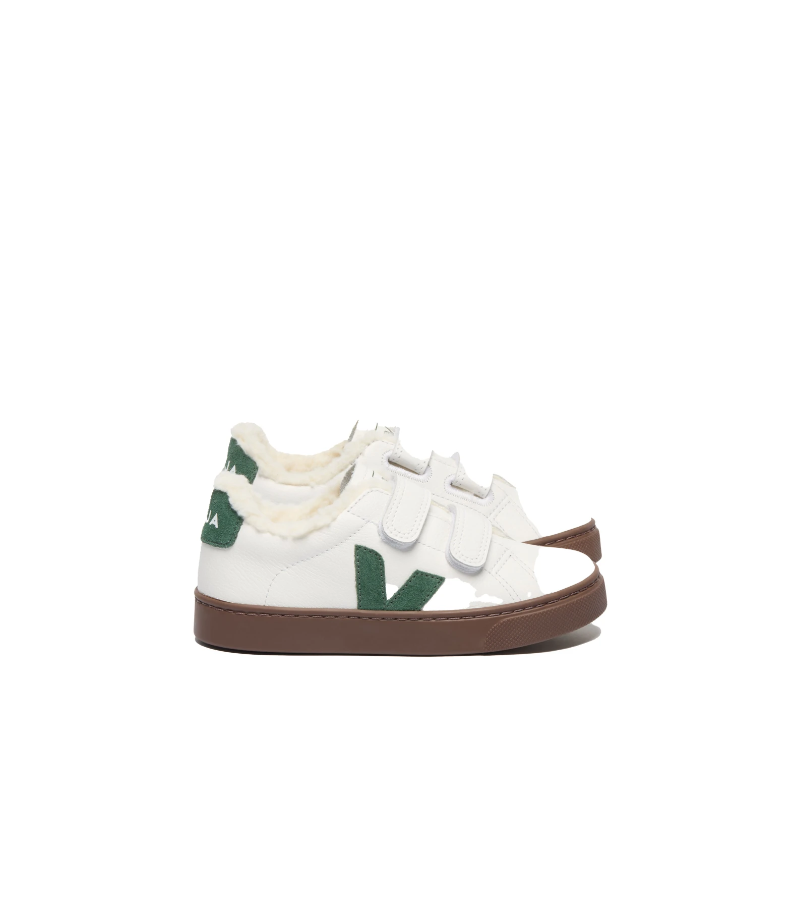 Winterized Leather Sneakers with Fleece Lining  - Junior Gallery