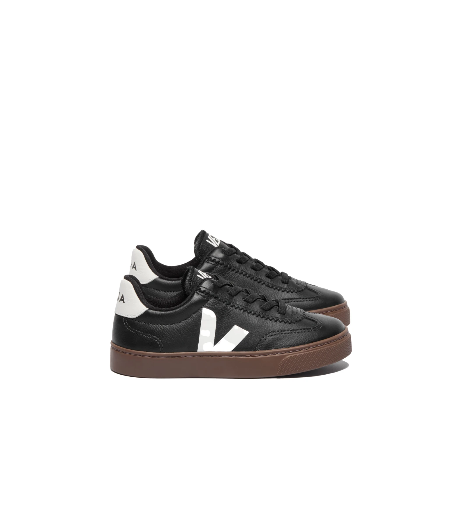 Leather Low-Top Lace Sneakers - Junior Gallery