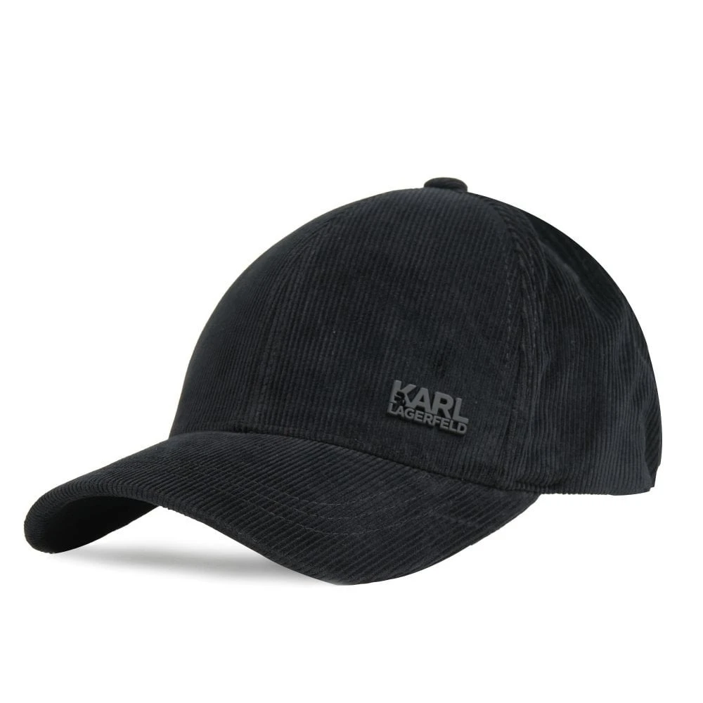 Corduroy Baseball Cap with Tonal Logo Gallery