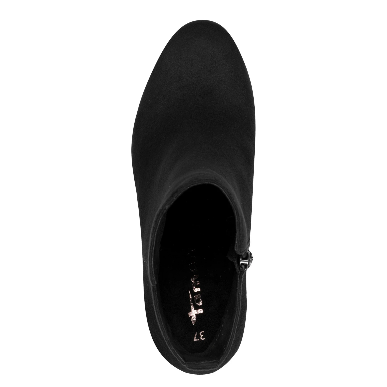 Suede Effect V-Cut Ankle Boot Gallery